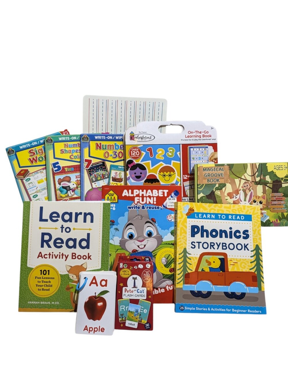 Back-to-School Kids Learning & Activity Book Bundle
